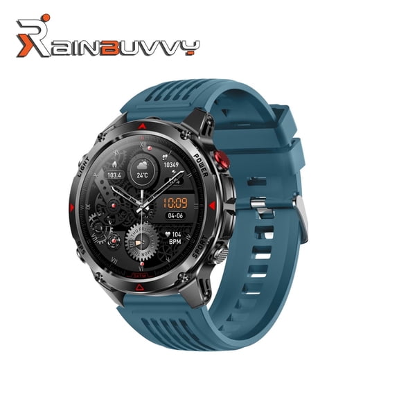 HT37 GPS Smart Sports Watch 1.46-inch IPS Screen Flashlight Pressure Altitude Compass Bluetooth 5.3 IP68 540mAh Supports Android and iOS Systems Multi Color Options