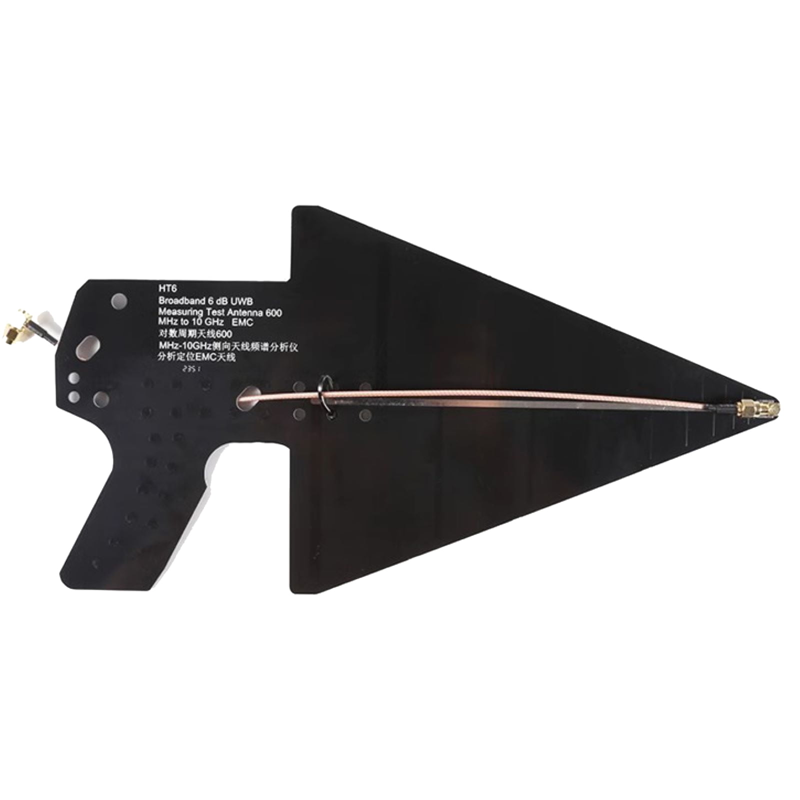 HT6 Antenna for EMC Testing Meets VSWR