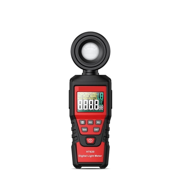 HT620 Digital Light Meter 100000 LUX Photometer Luxmeter Professional Lux FC Test Meter LED High Accuracy illuminometer
