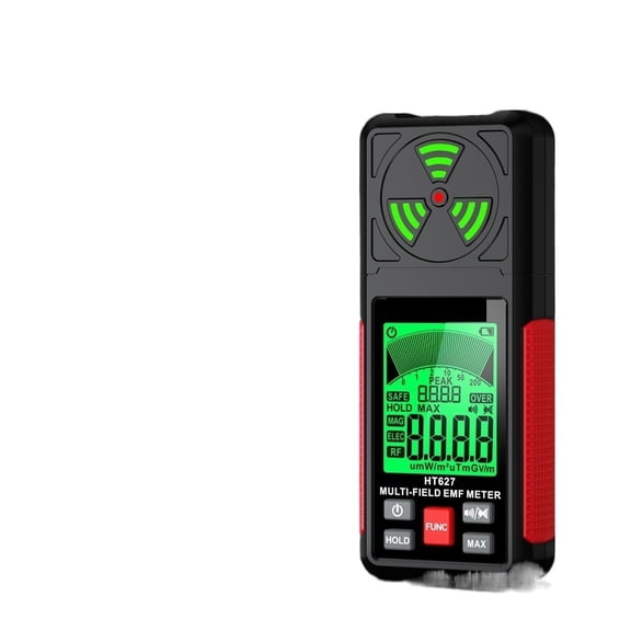 HT627 EMF Meter 3 In 1 Electromagnetic Radiation Tester Electromagnetic Field R F Radiation Detector Radio Frequency Field Tester ,Precise Measurement