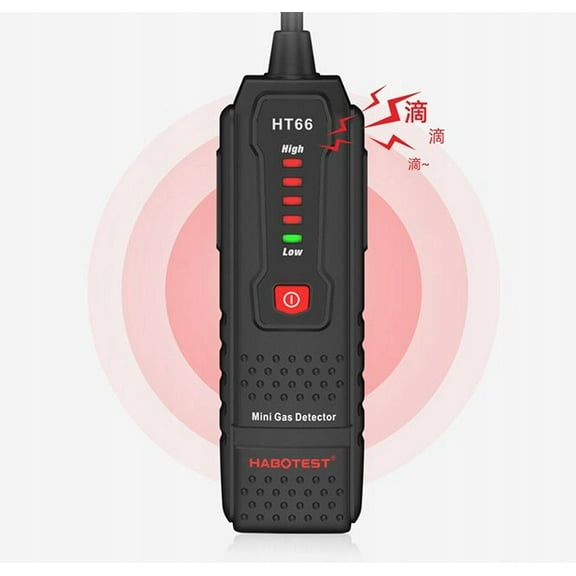 HT61 Natural Gas Combustible Gas Detector Methane Liquefied Gas Leak Alarm