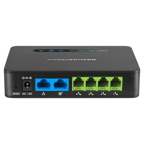 HT814 4-FXS Office HD NAT Router 2-SIP Voip Gateway