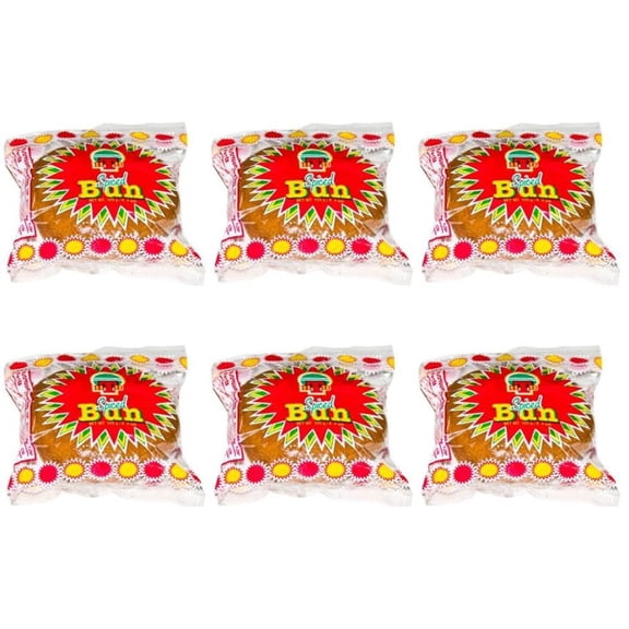 HTB Jamaican Spiced Bun, 4.4 oz, 6 Pack