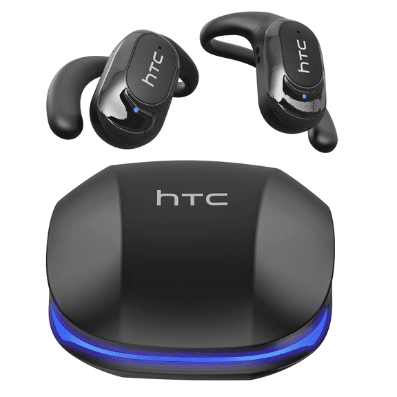 HTC NE17 Translation Earbuds Open Ear Headphone Bluetooth 6.0 for Sports HD Stereo Sound Waterproof