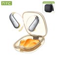 thumbnail image 1 of HTC NE38 Bluetooth 6.0 Open-Ear Earbuds, AI Translator, Noise-Cancelling, 130+ Languages, 40H Playtime, IPX5 Waterproof, Orange+Earbud Case, 1 of 11