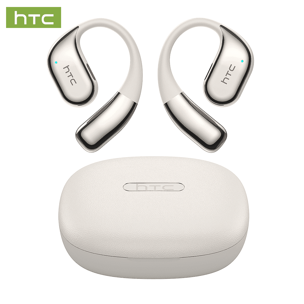 HTC NE39 Wireless Bluetooth 6.0 Open-Ear Earbuds, AI Translator