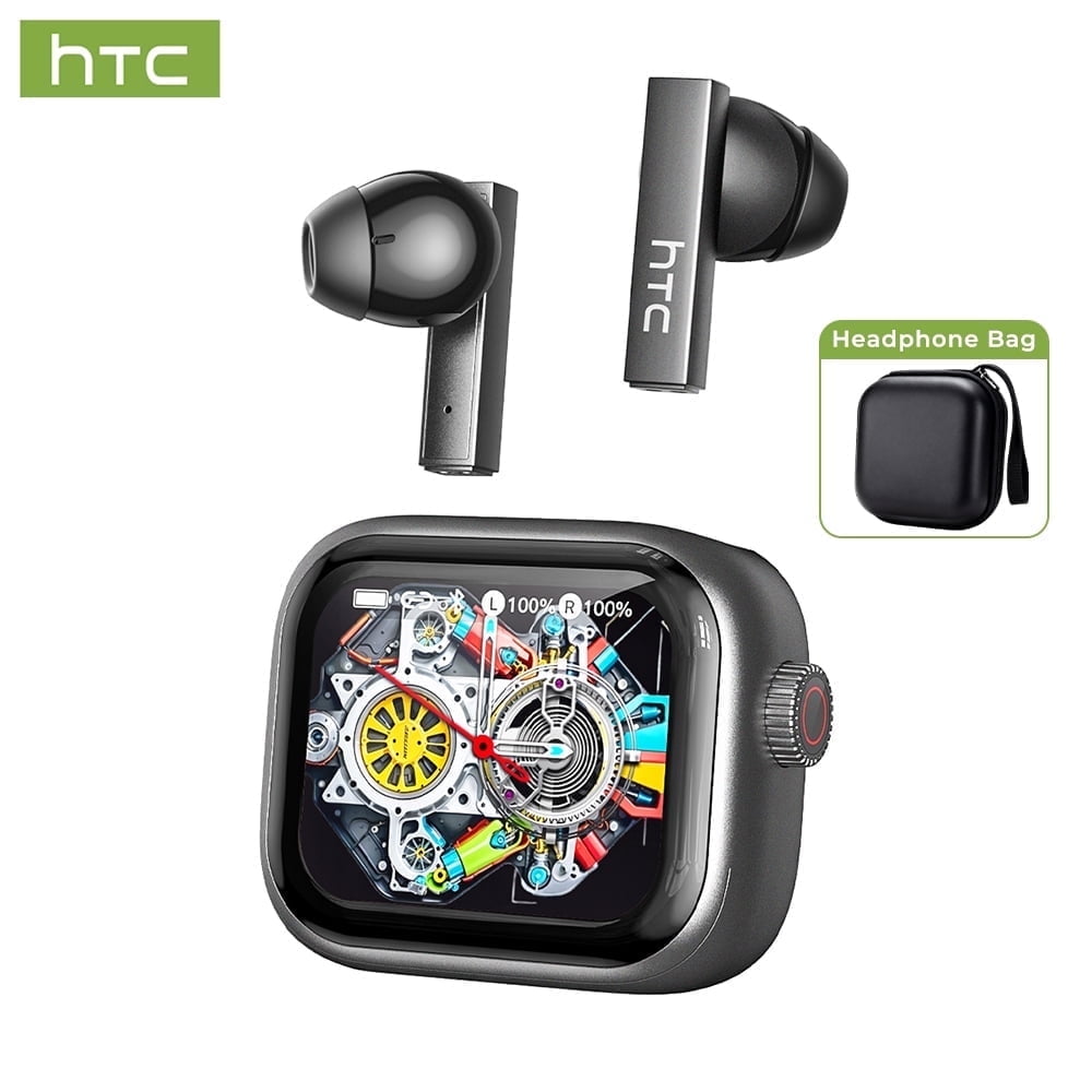 NE40 Wireless In-Ear Earbuds, AI Translator, Noise-Cancelling, 130+ Languages, 48H Play Time, IPX5 Waterproof, Black + Earbud Case