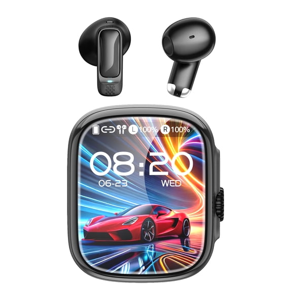 HTC NE72 Wireless EarbudsTouchscreen AI Translation Earbuds Real Time for 135 Languages with Microphone Speaker