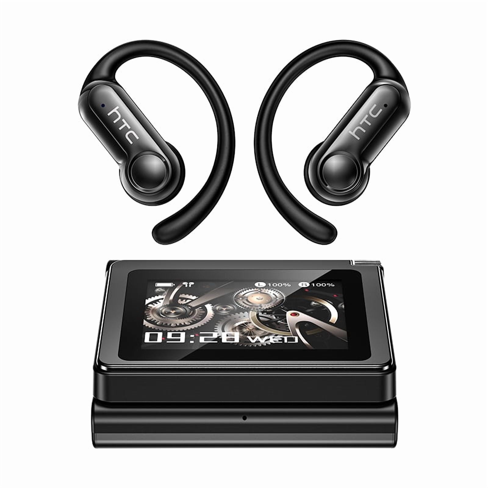 HTC NE80 Open Ear Earbuds Wireless Bluetooth 6.0 Headphone with 