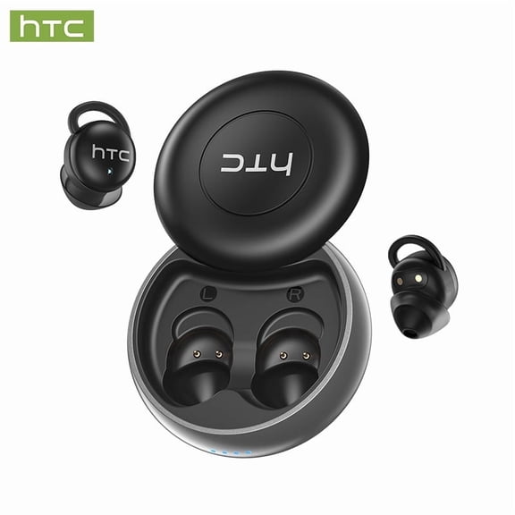 HTC NE91 Sleep Earbuds, Bluetooth 6.0 Wireless Earbuds for Side Sleepers, Noise Cancelling, Ultra-Light 2.4g In-Ear Fit, HiFi Sound, ENC Calls, 18H Battery, Black