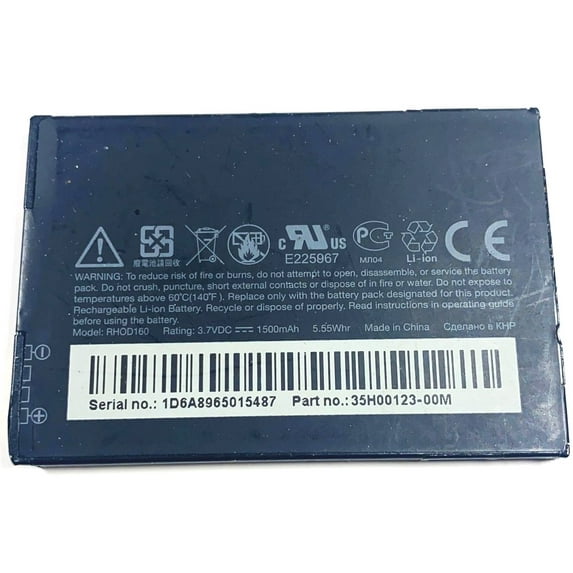 HTC RHOD160 1500mAh 3.7V Rechargeable Battery