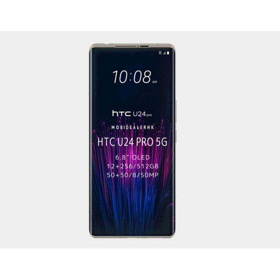 HTC U24 Pro 5G Dual SIM 512GB ROM 12GB RAM GSM Unlocked - White