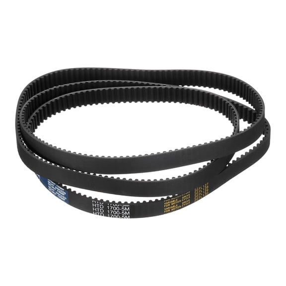 HTD-5M Rubber Timing Belt 340 Teeth, 1700mm Pitch Length, Closed Loop Pulley Timing Belt