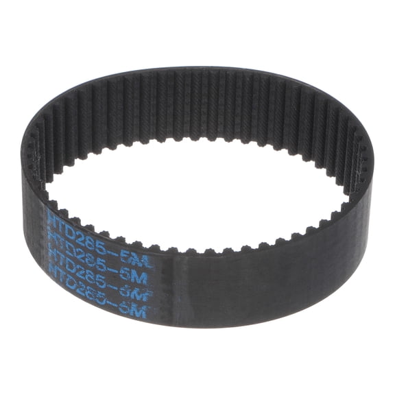 HTD-5M Rubber Timing Belt 57 Teeth, 285mm Pitch Length x 25mm Width x 3.6mm Height
