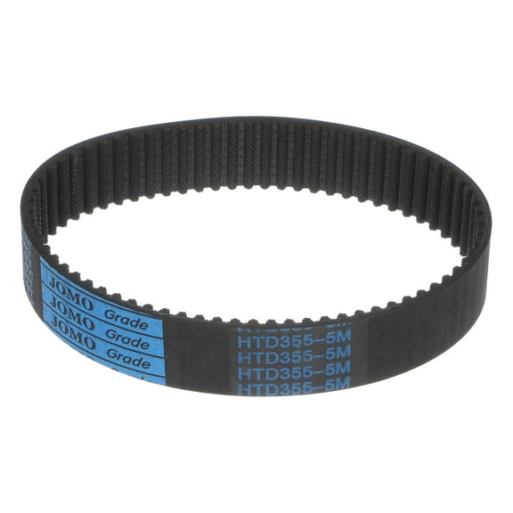 HTD-5M Rubber Timing Belt 71 Teeth, 355mm Pitch Length x 25mm Width x 3.6mm Height