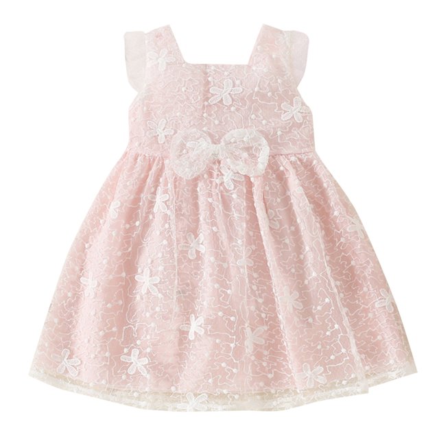 HTGFGMGW Summer Dresses for Girls Summer Small and Medium Sized Girls