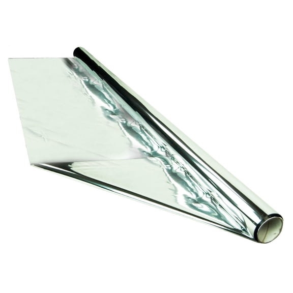 HTGSupply 100 Foot by 4 Foot Reflective Mylar Roll, 2-Mil