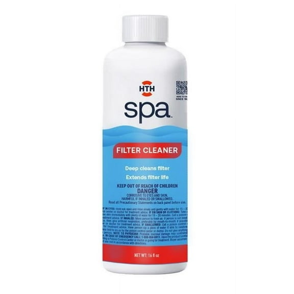 HTH 16 oz SPA Liquid Filter Cleaner - Pack of 6