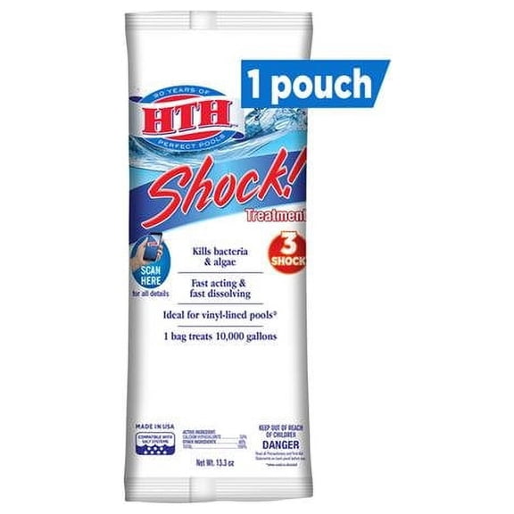 HTH 80783 13.3 oz Granule Shock - Pack of 18