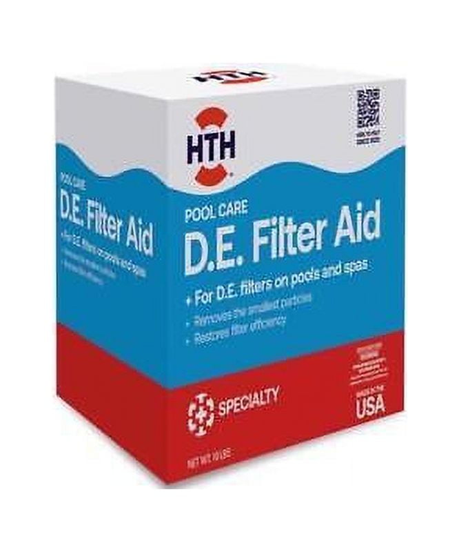 HTH D.E. 10 sq. ft. Area Filter Aid Cleaner 10 lbs.