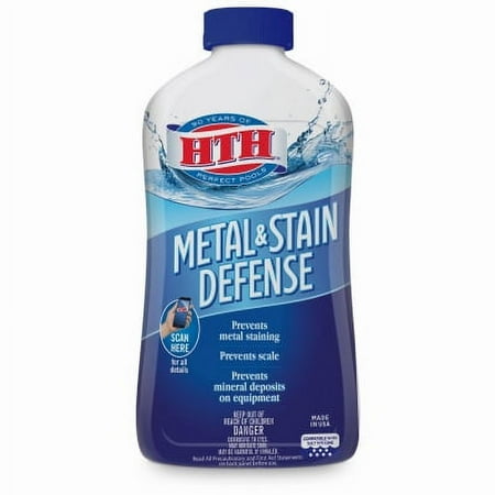HTH QT Metal Control Helps Remove & Prevent Metal Stains
