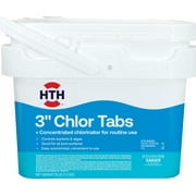 HTH 3-inch Chlorine Tablets   Tablet, 25 lb   Pool Sanitizer for Routine Chlorination