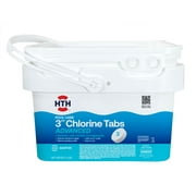 HTH Pool Care 3" Chlorine Tablets Advanced for Swimming Pools, Tablets, 5 lbs.