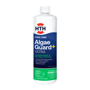 HTH Pool Care Algae Guard +Ultra for Swimming Pools, Liquid, 28oz