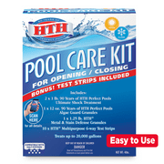 HTH Pool Care Kit for Opening and Closing Pools, Swimming Pool Supplies