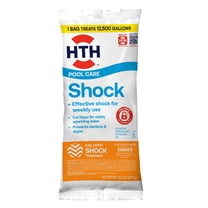 HTH Chlorine Shock — Granules, 13.3 oz — Pool Shock Treatment for Weekly Chlorination