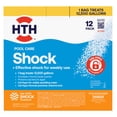 thumbnail image 1 of HTH Pool Care Chlorine Shock Granules for Algae Prevention, Fast-Acting, 12 pack, 1 of 9