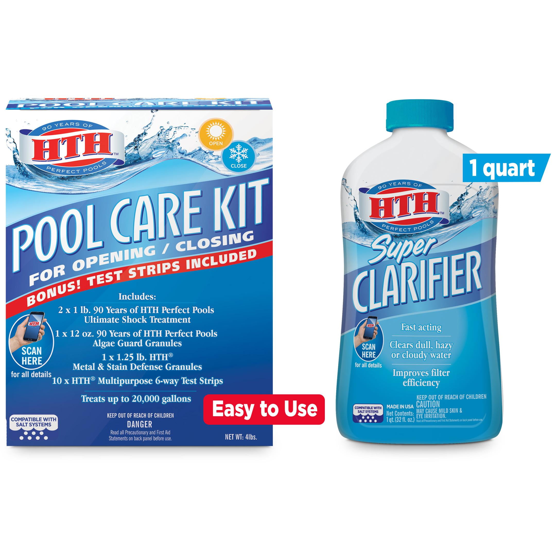 HTH Pool Opening Chemical Bundle
