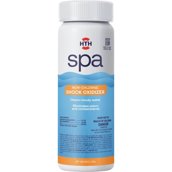 HTH Spa 86133 pH Up, Spa & Hot Tub Chemical Raises pH, Prevents Corrosion, 2 lbs