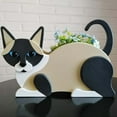HTHJSCO Flower Pots Garden Flower Pot Dog Poodle Chihuahua Animal