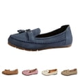 thumbnail image 1 of HTHLVMD Women's Tassel Loafers, Slip On Moccasins, Casual Driving Shoes, Women's Walking Shoes Casual Tennis Slip On Sneakers Lightweight Comfortable Fashion Shoes for Women, Brown 5, 1 of 6