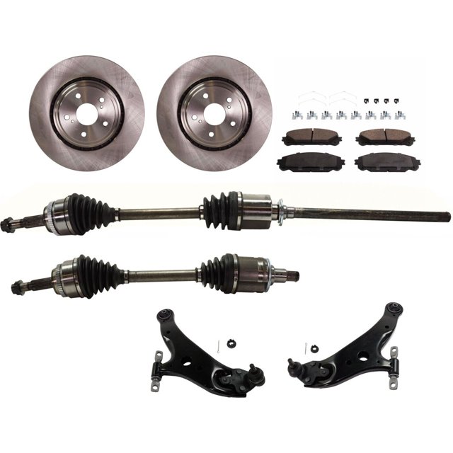 HTHY Axle Assembly And Control Arm Kit For 20082013 Toyota Highlander