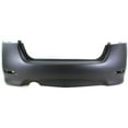 HTHY Bumper Cover For 20132015 Nissan Sentra Sr Model Rear Paint To
