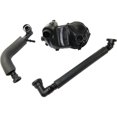 HTHY Crankcase Hose Oil Separator Tube Vent Valve Kit Fits Bmw E46 E39