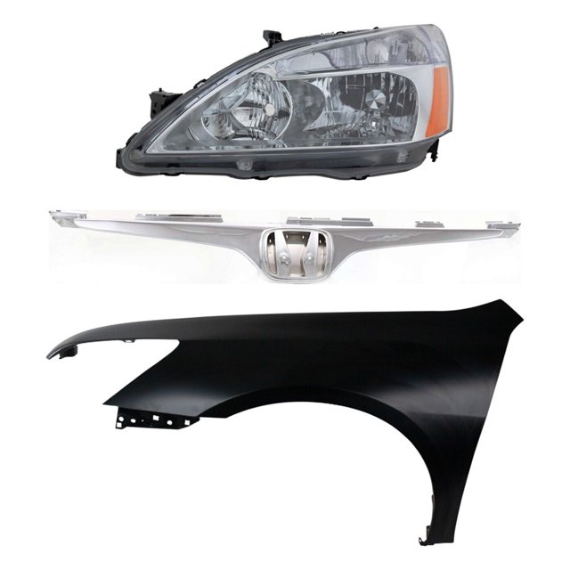 HTHY Fender And Grille Kit For 20032005 Honda Accord 2Door Coupe