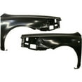 HTHY Fender Set For 20082012 Chevy Malibu Front Primed W/Turn Signal