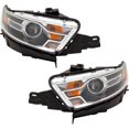 HTHY Headlight Set For 20142015 Ford Taurus Left And Right With Bulb