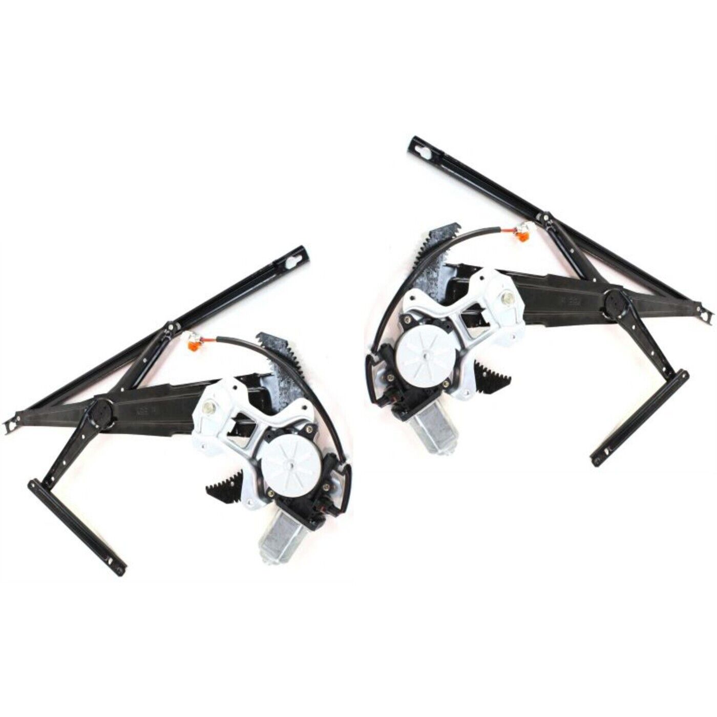 HTHY Power Window Regulator Set For 19921995 Honda Civic Front Coupe