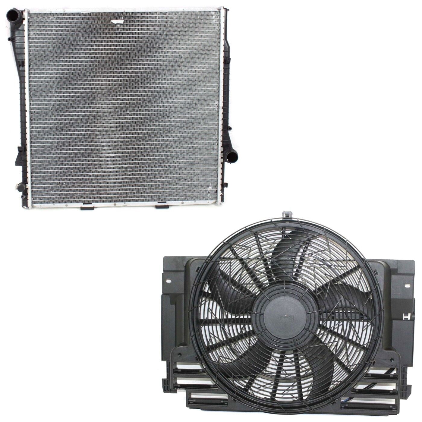 2008 Bmw 328i Radiator Aluminum Radiator Replacement For 2006-2007 BMW ...