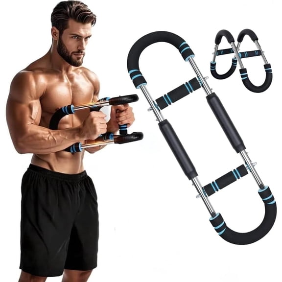 Anqdy Twister Arm Trainer Adjustable Resistance 60-110LB Chest Workout Equipment 1-Count