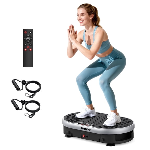 Anqdy Vibration Plate Exercise Electric Weight Loss Machine For Body Action System - Lymphatic Drainage