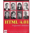 thumbnail image 1 of Pre-Owned HTML 4.01 Programmer's Reference (Paperback) 1861005334 9781861005335, 1 of 1