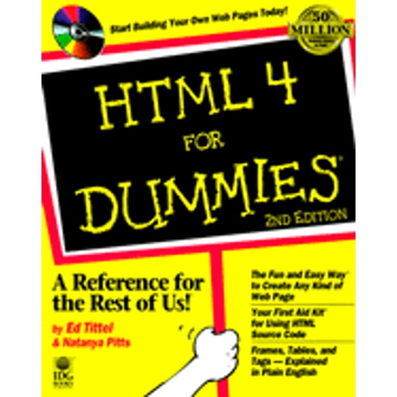 Pre-Owned HTML 4 For Dummies (Paperback) 0764505726 9780764505720