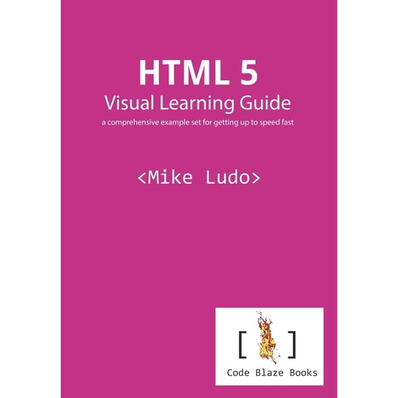 HTML 5 Visual Learning Guide: a comprehensive example set for getting up to speed fast, (Paperback)