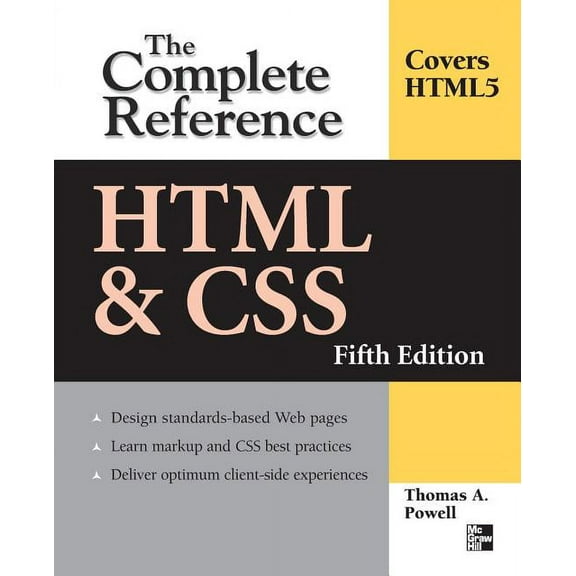 HTML & Css: The Complete Reference, Fifth Edition, (Paperback)