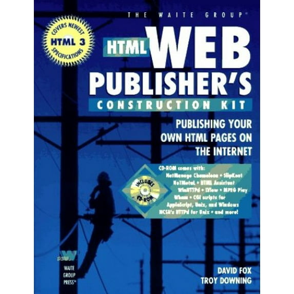 Pre-Owned HTML Web Publisher Construction Kit (Paperback) 1571690182 9781571690180